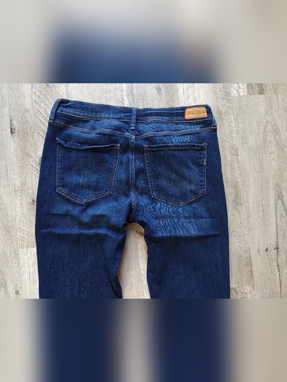 Express Skyscraper Mid Rise Denim Jeans - Picture 7 of 14